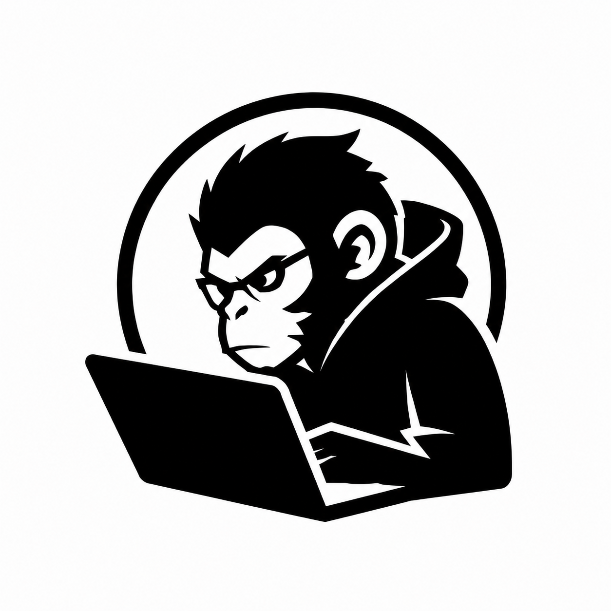 LoneMonkey developer seen from the side